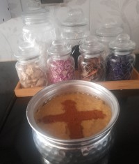 حلیم گندم و لوبیا سفید