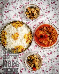 خورشت مرغ مجلسی