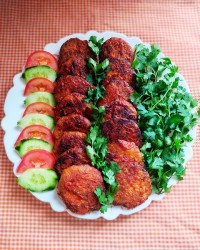 کتلت برنج و لپه بادستورپخت پاپیون