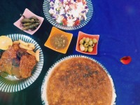 خورش مرغ وآلو