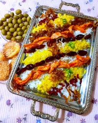 خرما پلوی شهر زیبای اهواز