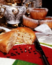 کاپ کیک هویج و گردو