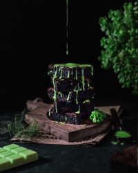 براونی (fudgy brownies)
