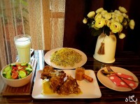 باقالی پلو با گردن