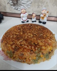 پیتزا ماکرونی❤