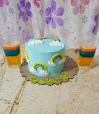 کیک تولدپسرگلم 8/9/1400