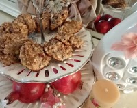 کوکی جو و میوه های خشک