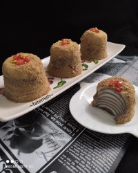 دسر زبرا مخملی