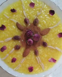 شله زرد خوشمزه