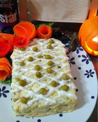 سالاد الویه مرغ