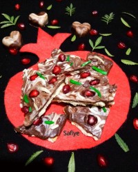 بارک شکلاتی انار