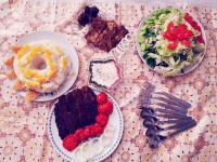 سفره ناهارخونه مامان جونم♡