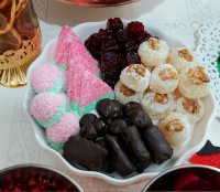 باسلوق گردویی،پاستیل،شکلات باوتنی،پف پفی