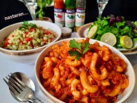 پاستا با سس گوجه فرنگی