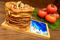 پنکیک خرمالو