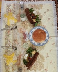 چلوکباب کوبیده ویژه