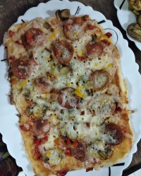 پیتزای فوری و تابه ای