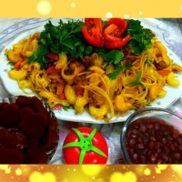 ماکارونی دستپخت مامان عزیزم