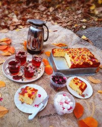 کیک اسفنجی موزی