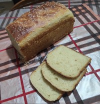 نان تست با شیر