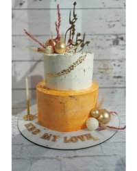 کیک پاییزی دو طبقه