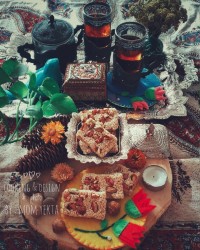 شیرینی کنجد عسلی