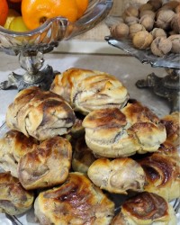 نان شکلاتی دورنگ