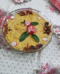 کشک بادمجان با کشک محلی