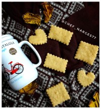 شیرینی پایه بدونِ کره شیرینی پشت زیک