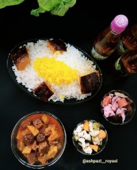 خورش کدو حلوایی
