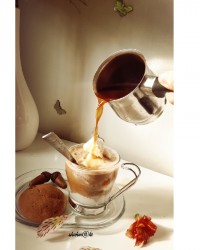 Affogato آفوگاتو یا قهوه بستنی