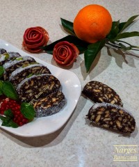 شیرینی شکلاتی آلمانی پتی پور بدون فر