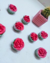 کاپ کیک هندونه ای (ورق بزنید)