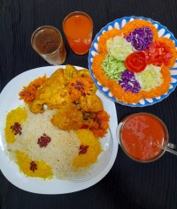 زرشک پلو بامرغ