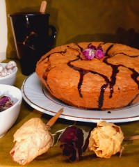 کیک هویچ و گردو???????