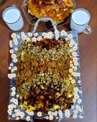 عدس پلو مخلوط ورق بزن سومی رو ببین