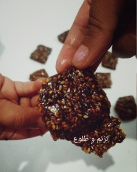 پشت زیک شیرینی محلی مازندرانی