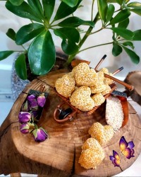 ♡☆سوهان عسلی کنجدی♡☆