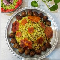 کلم پلو شیرازی