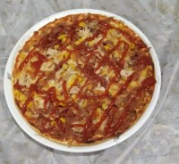 پیتزا بدون فر و بدون خمیرمایه