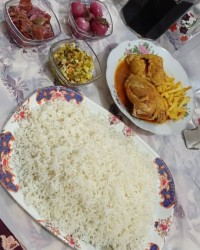 برنج ومرغ