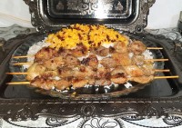 ناهار من و دختری ورق بزن عزیزم