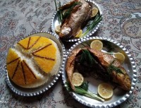 ماهی شکم پر تنوری