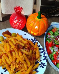 پاستا دست پخت پسر جان