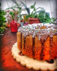 کیک نسکافه ایی