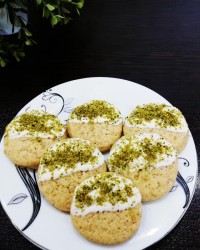 کوکی پسته و شکلات