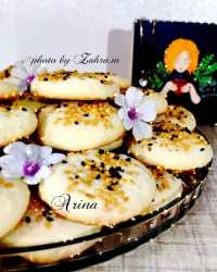 Sesame cookies