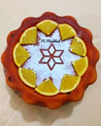 کیک نارگیلی پرتقالی