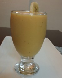 شیک بانجو (موز و انبه)