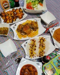 سفره ی ساده